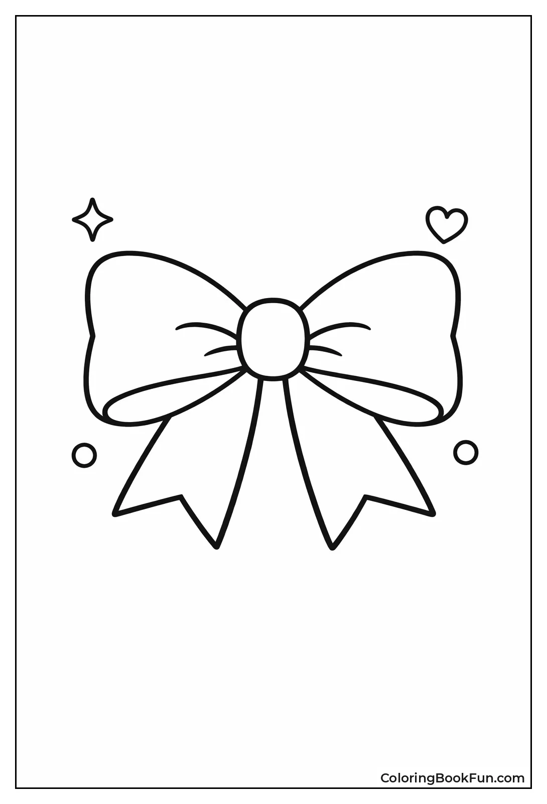 Tiny Simple Ribbon Bow