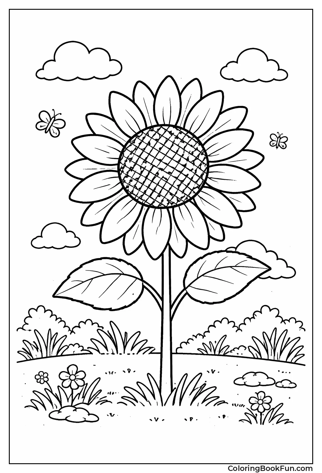 Basic Single Sunflower