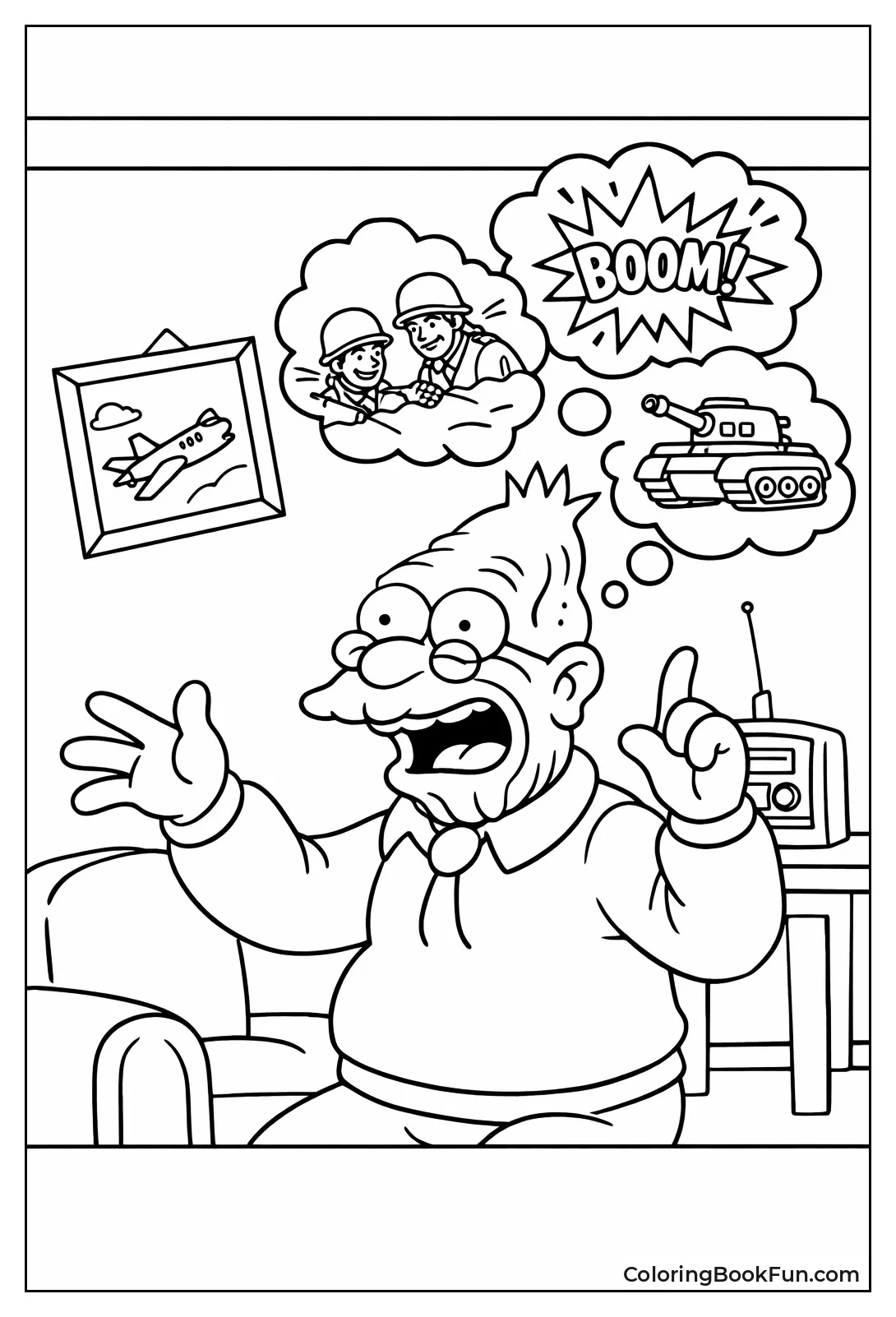 Grampa Tells War Story