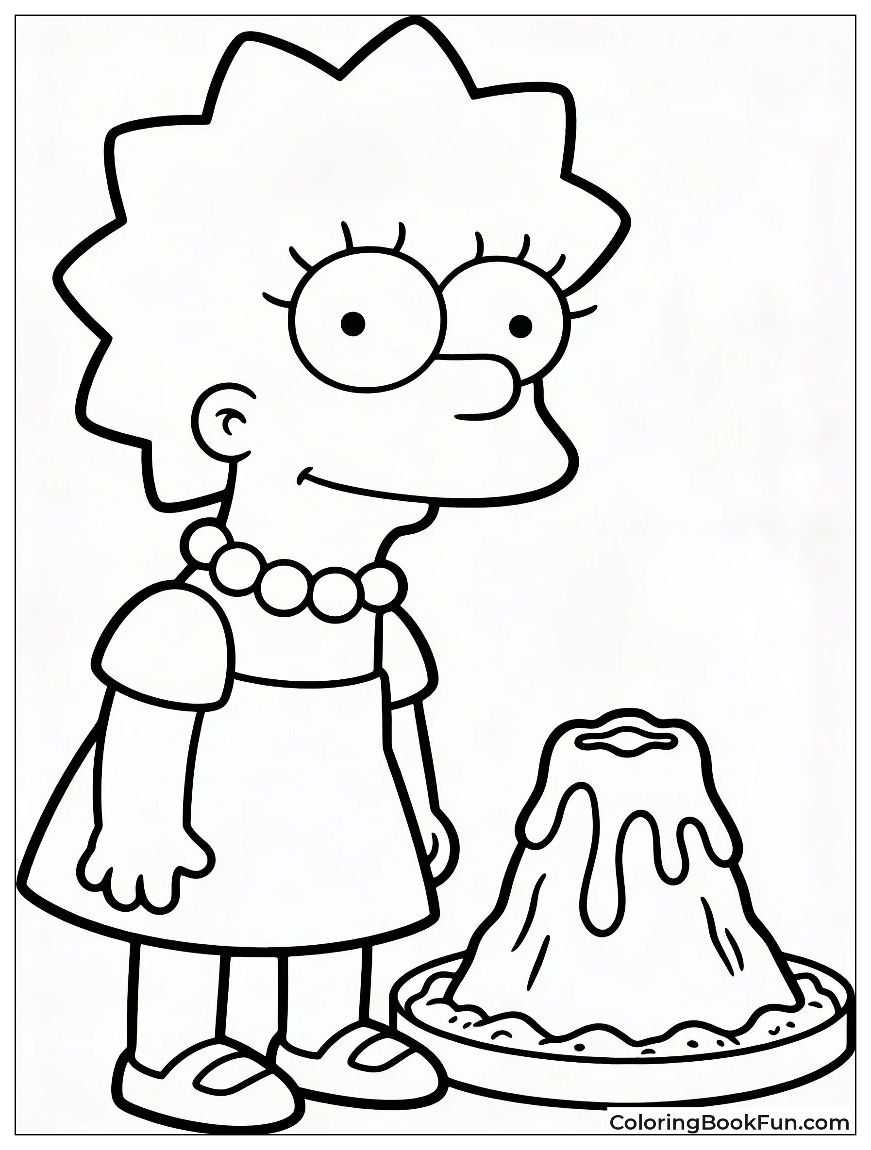 Lisa Wins Science Volcano