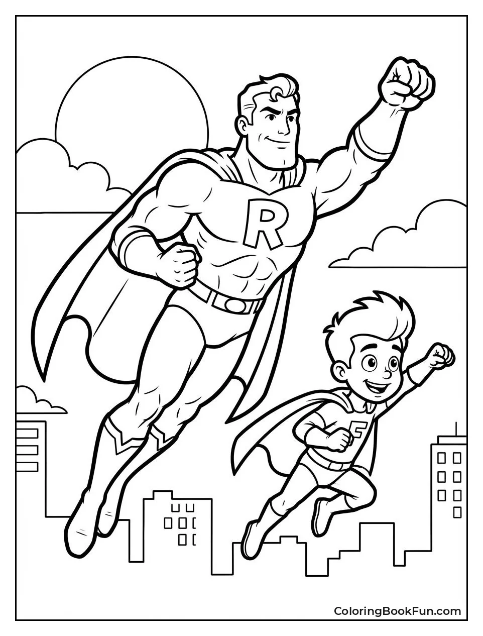 Radioactive Man Poses Heroically