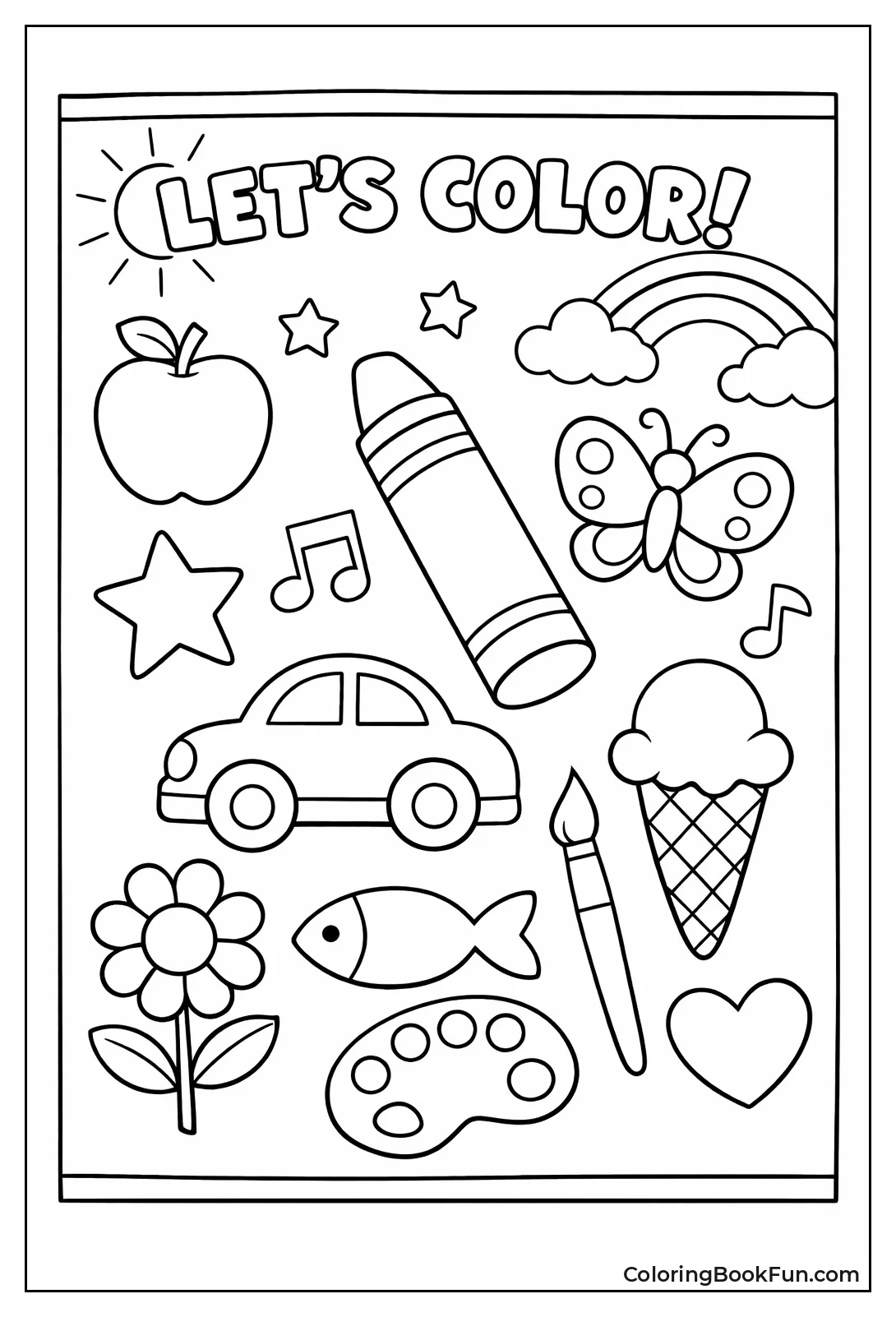 Single Color Everyday Objects