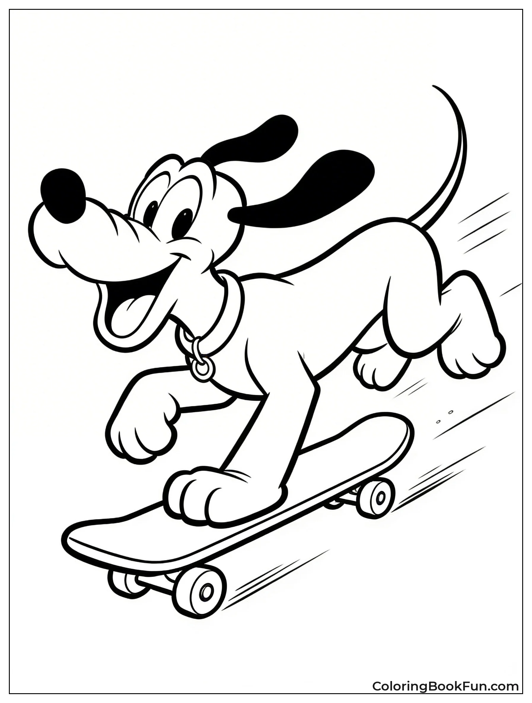 Skateboard Pluto