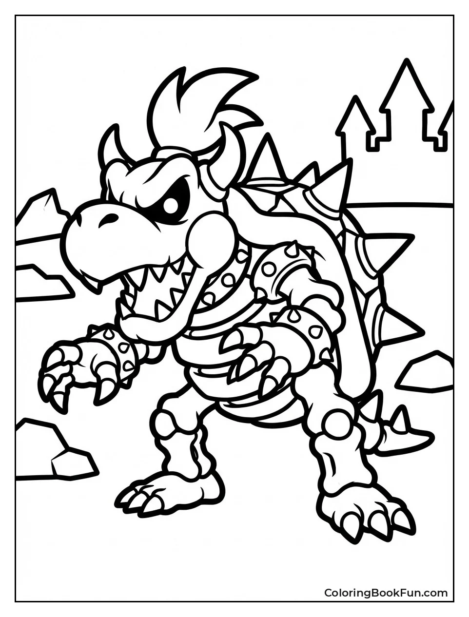 Dry Bowser Eyes Glow