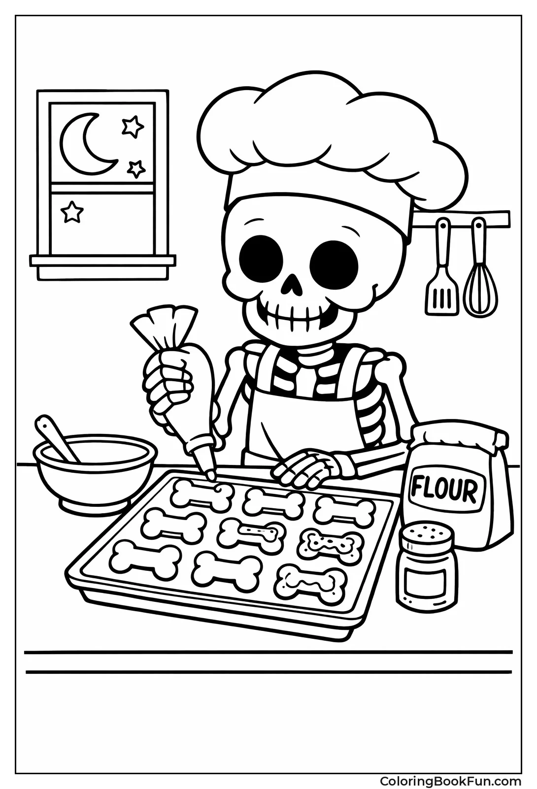 Skeleton Baking Bone Cookies