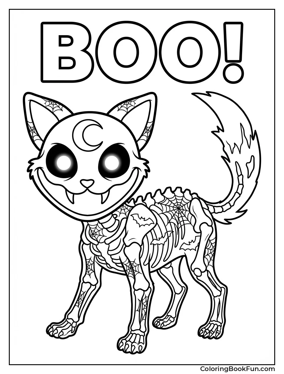 Spooky Skeleton CatNap Bones