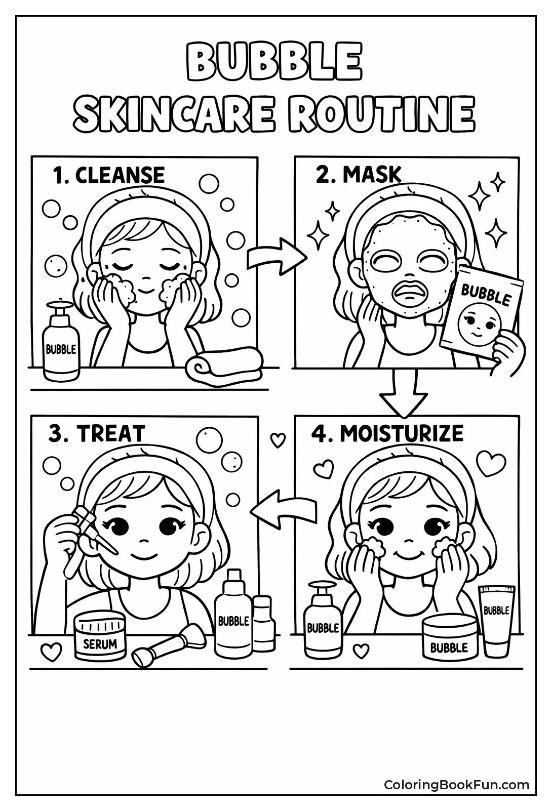 Bubble Level Up Routine