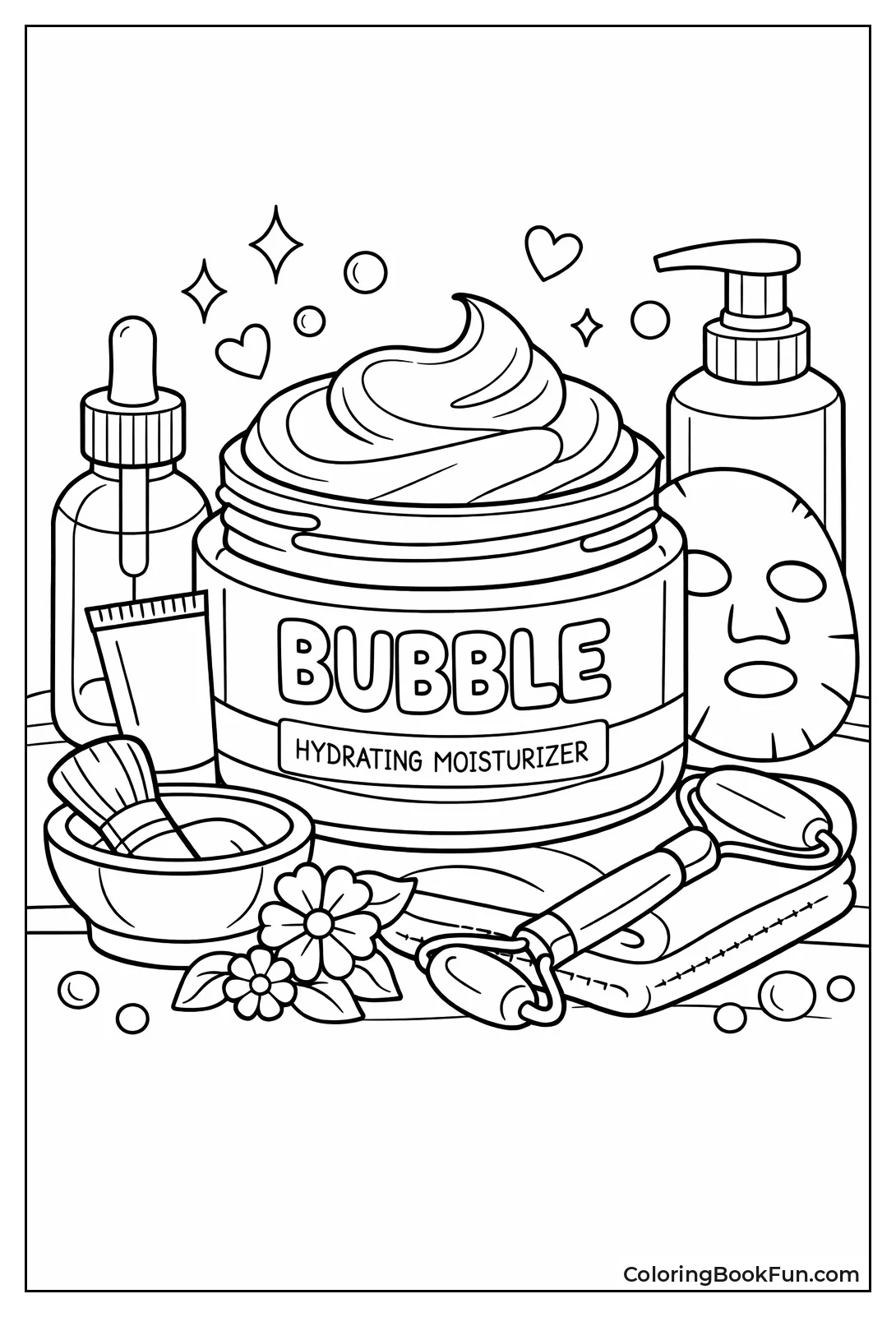 Bubble Moisturizer Jar