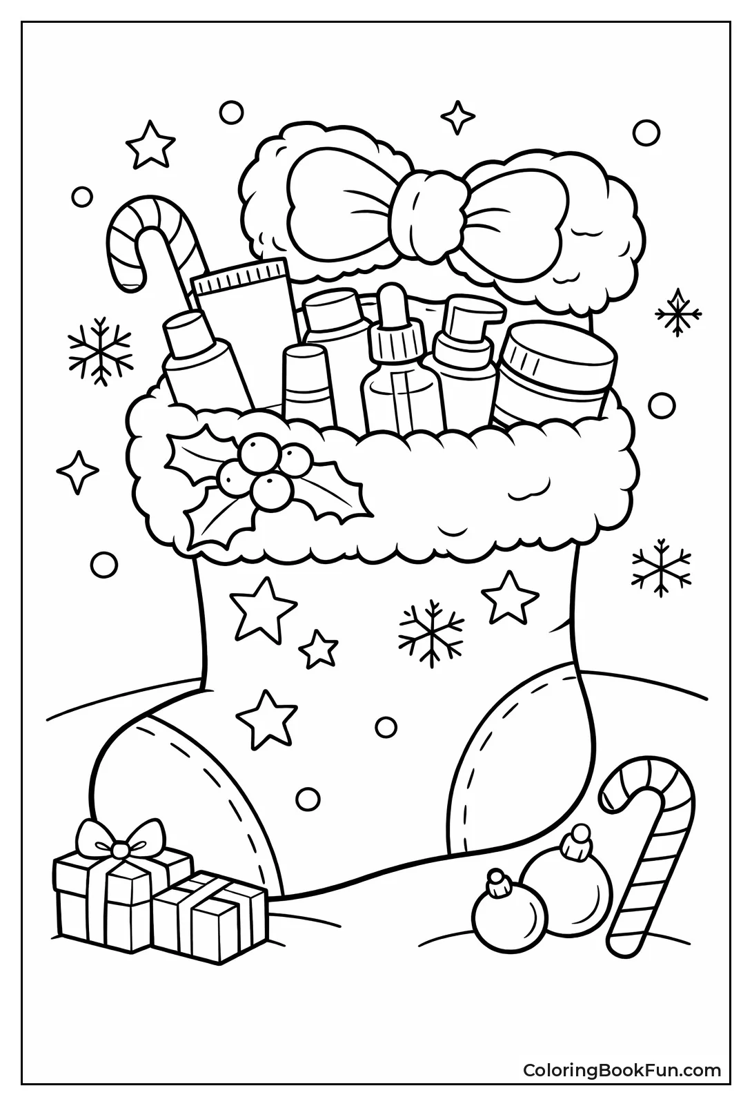 Stocking Full of Skincare Gifts