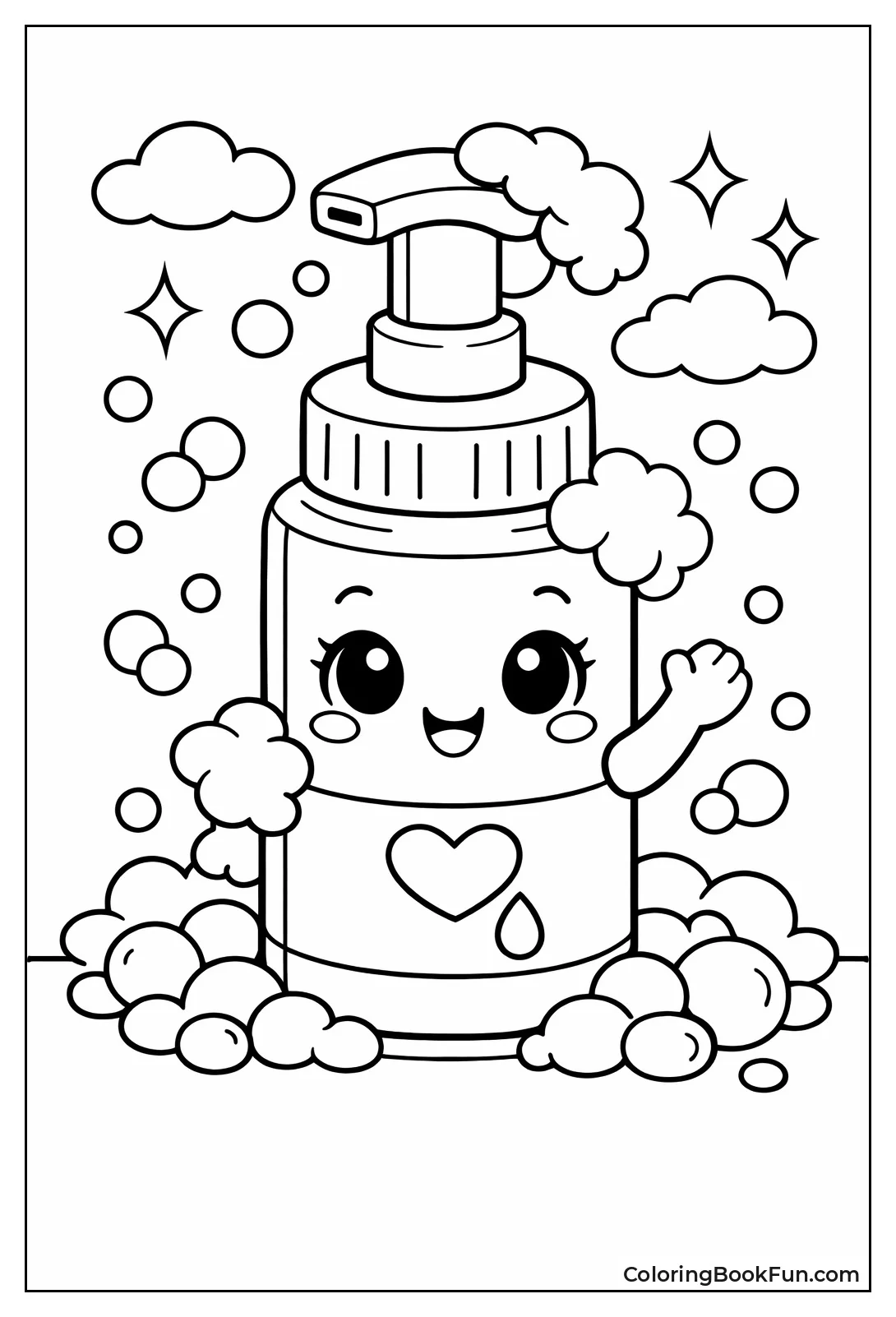 Bubbly Face Wash Bottle