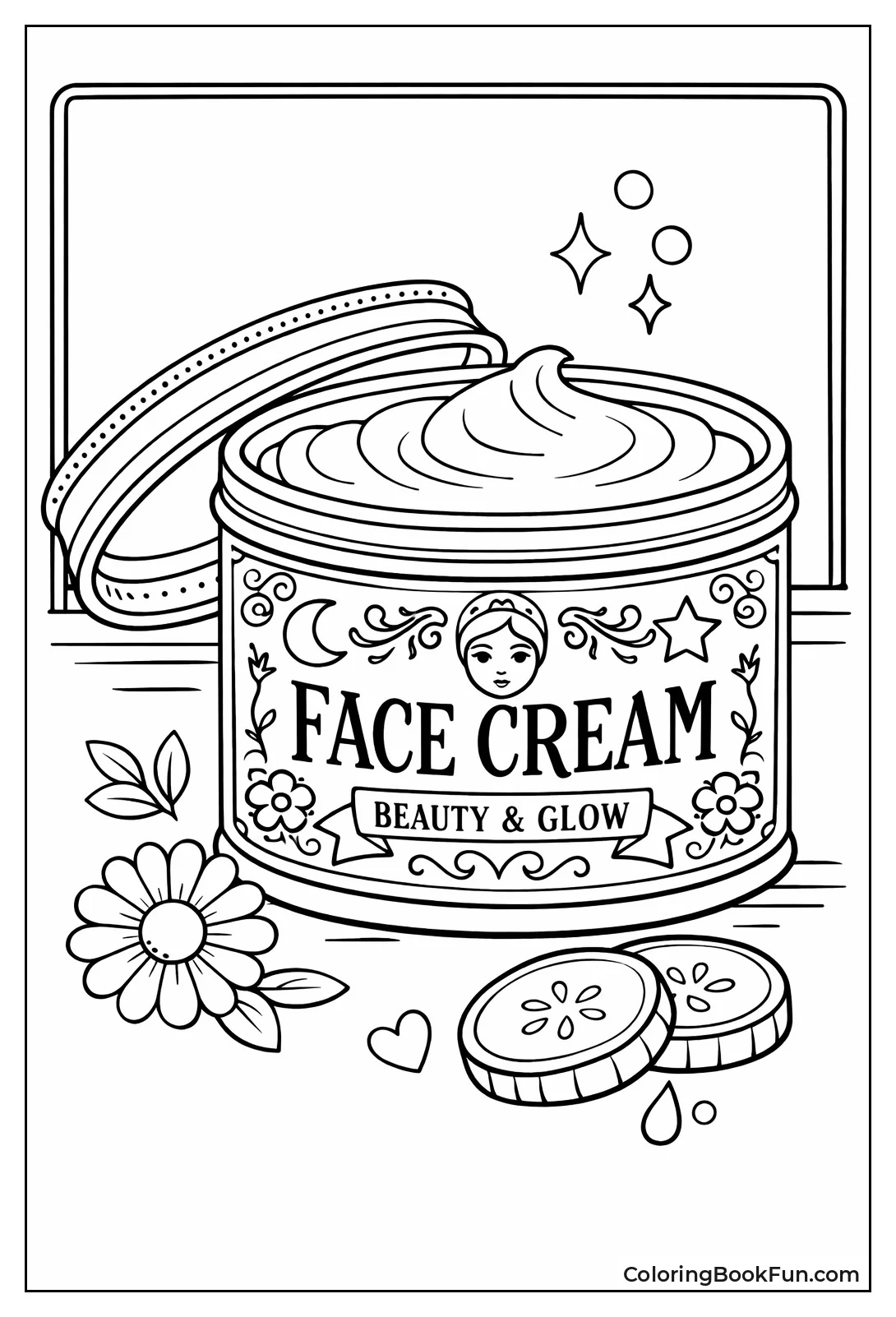 Vintage Cream Tin Design