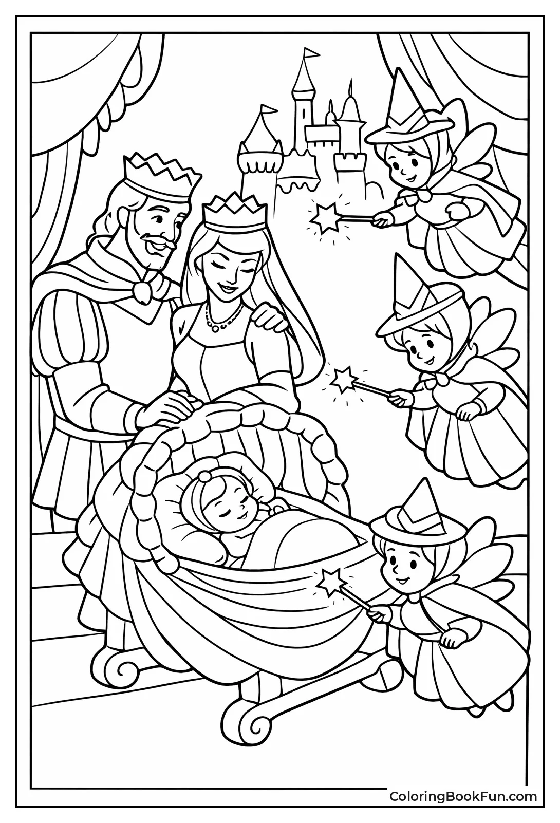 Baby Aurora Christening Party