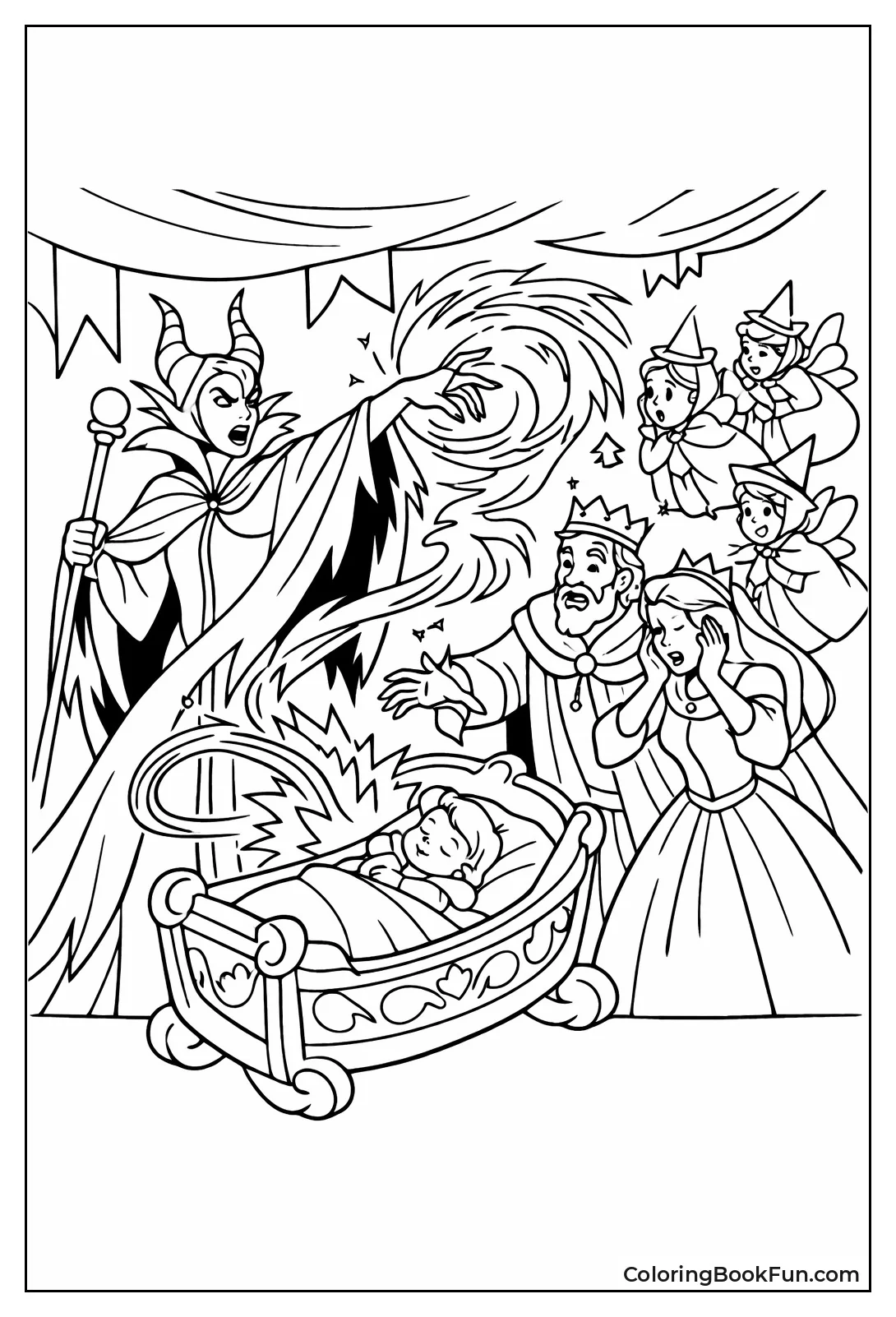 Maleficent Casting Dark Curse