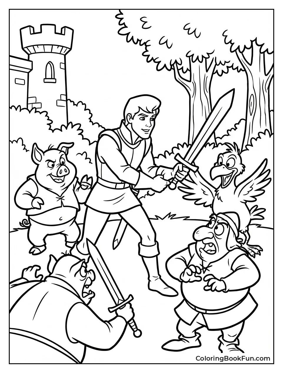 Phillip Sword Fighting Goons