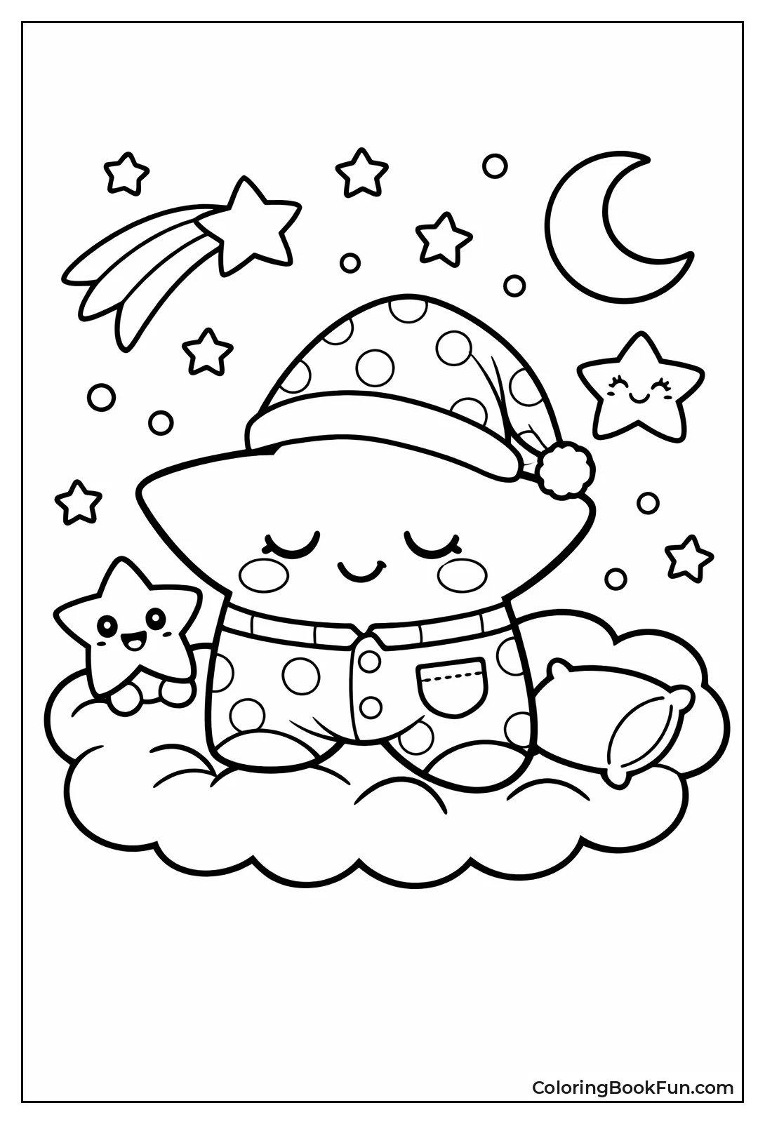 Sleepy Pajama Star Friends