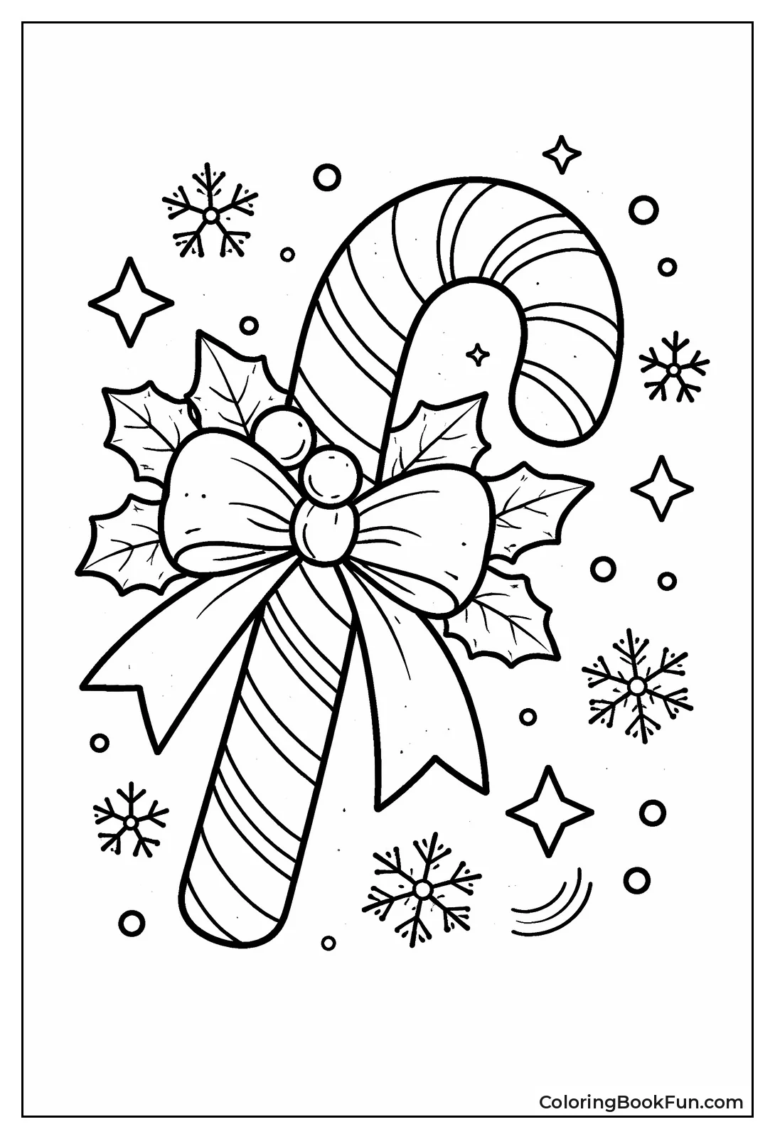 Tiny Detailed Candy Cane