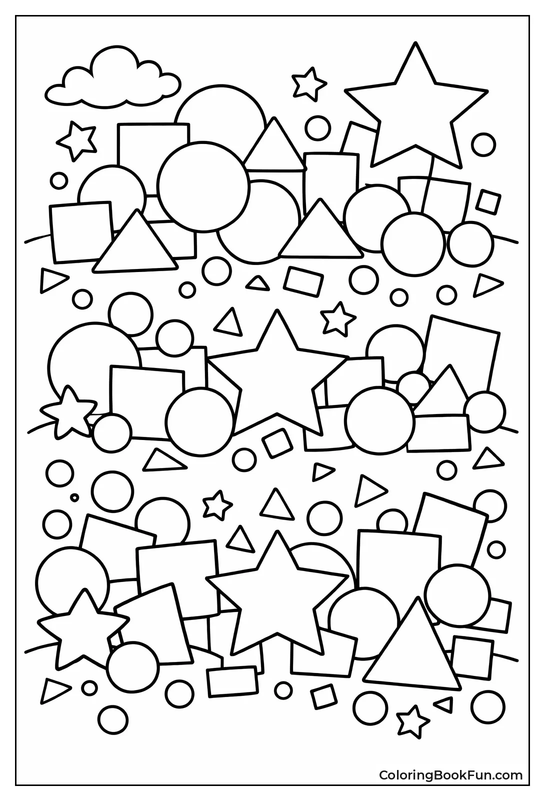 Cluster of Tiny Shapes