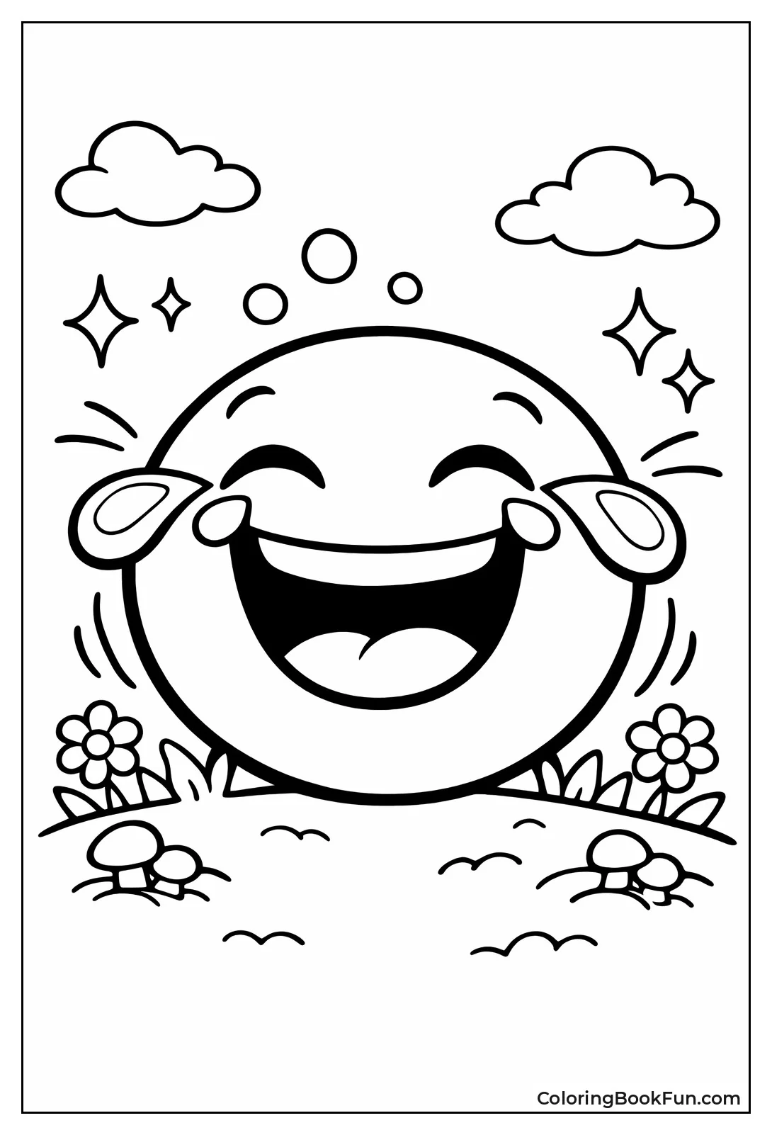 Laughing Open Mouth Smiley