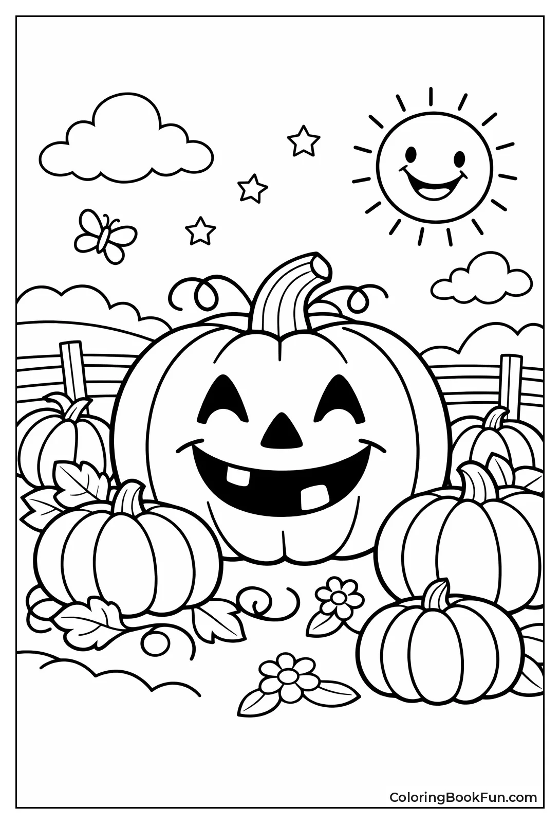 Happy Pumpkin Patch Grin