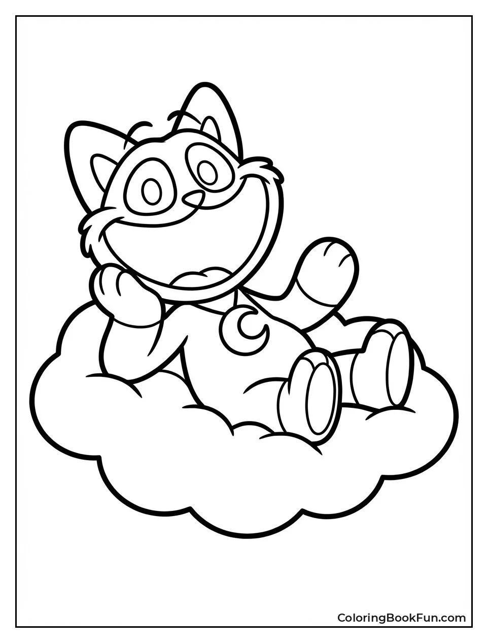 CatNap Lounging with Moon