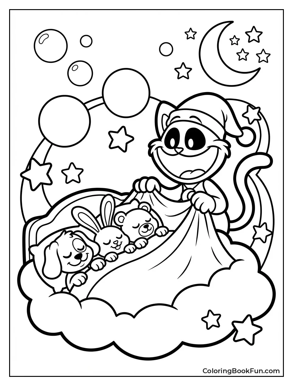 CatNap Tucking in Friends