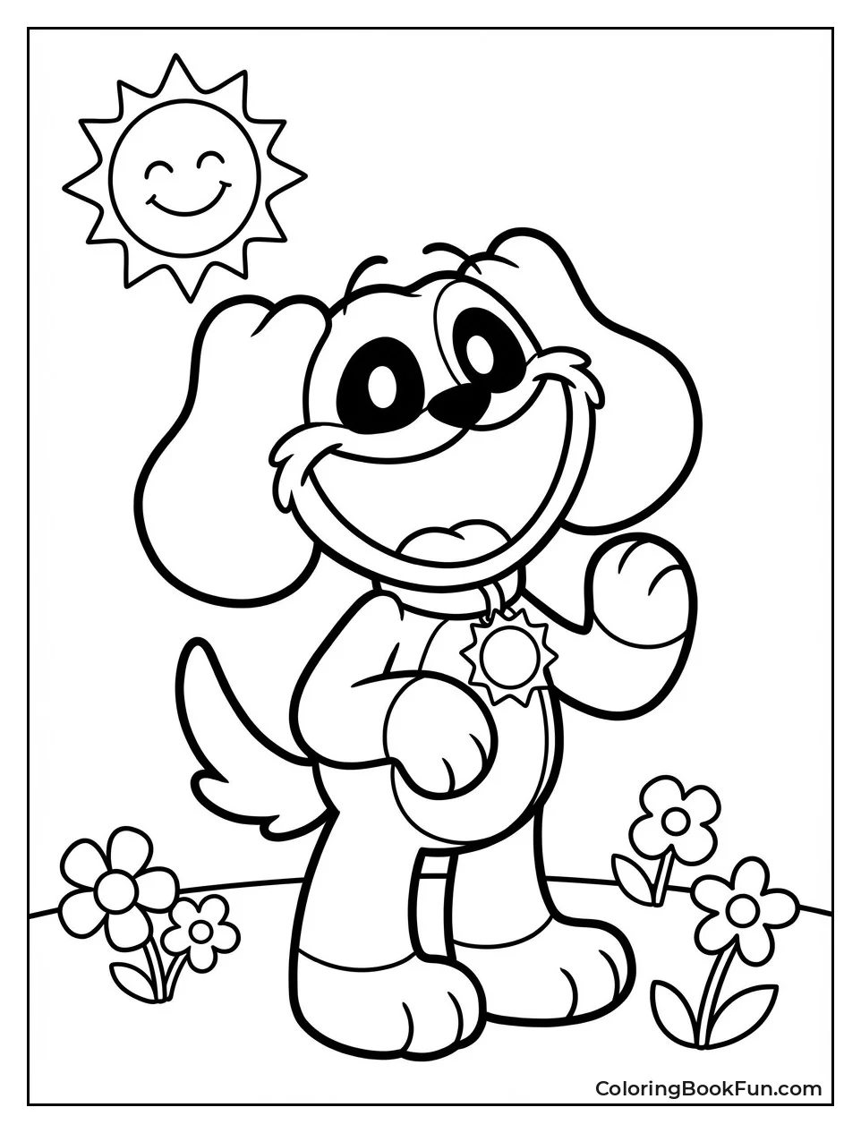 DogDay Standing with Smile