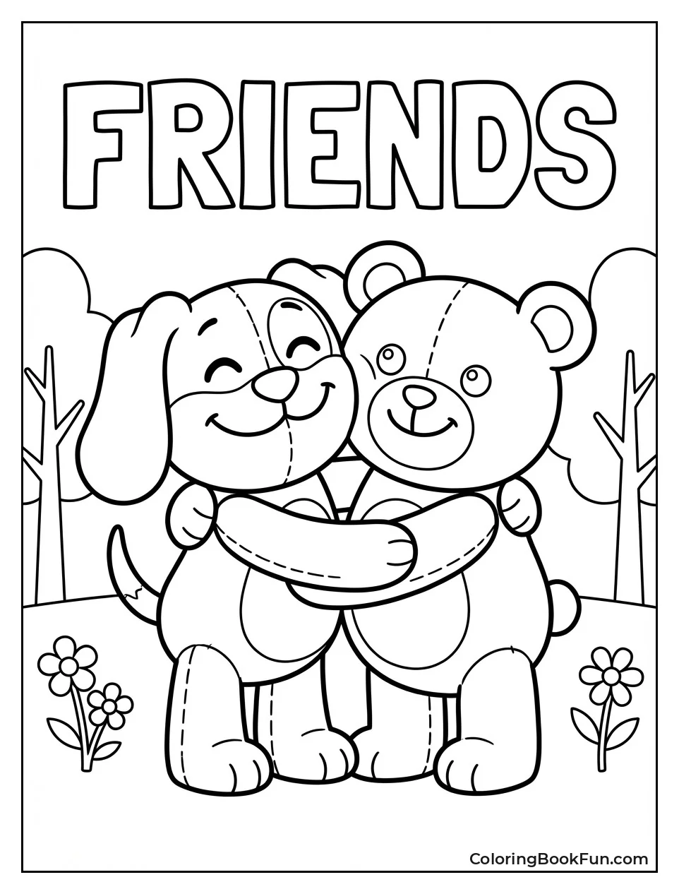 DogDay and Bobby Hugging