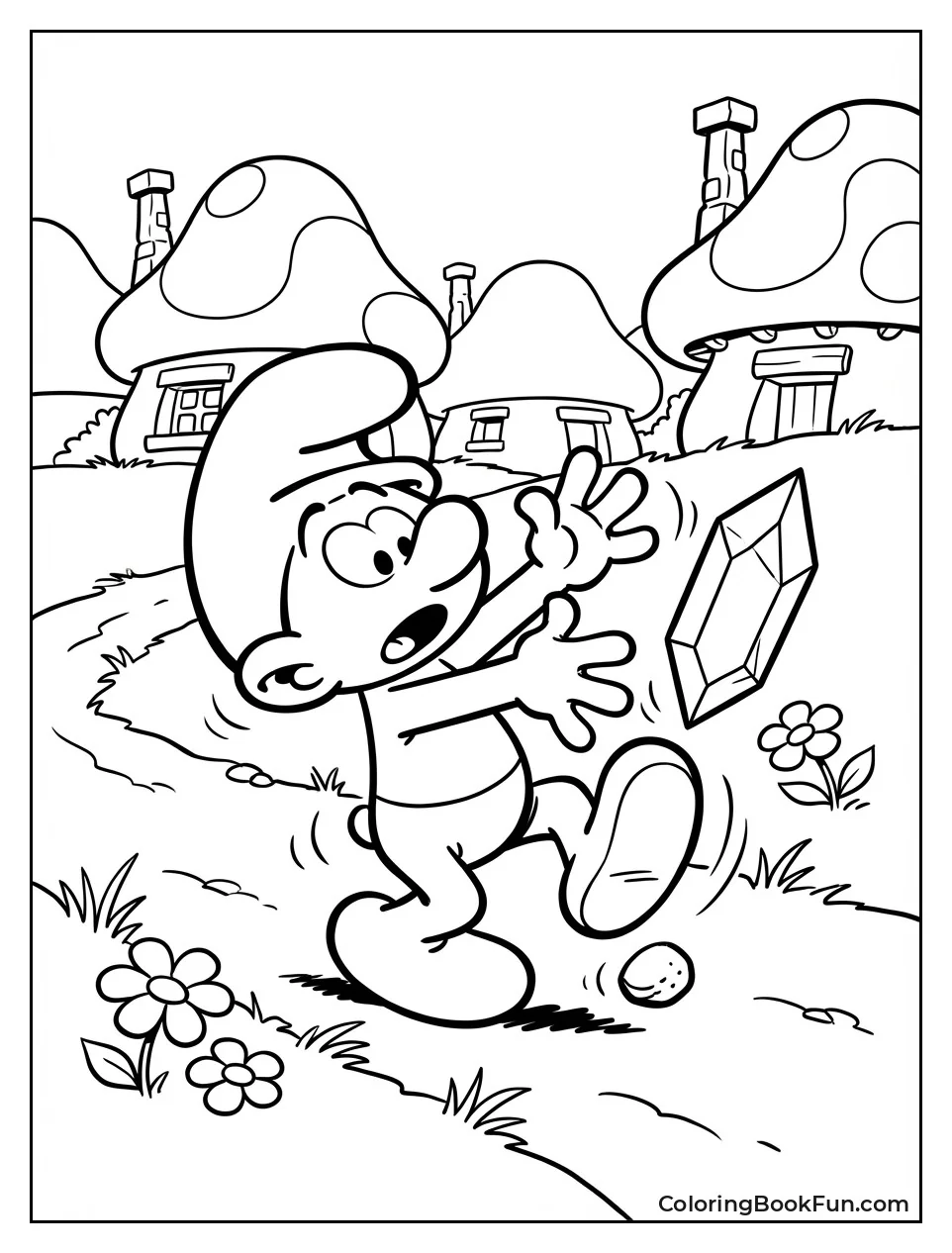 Clumsy Trips over Pebble