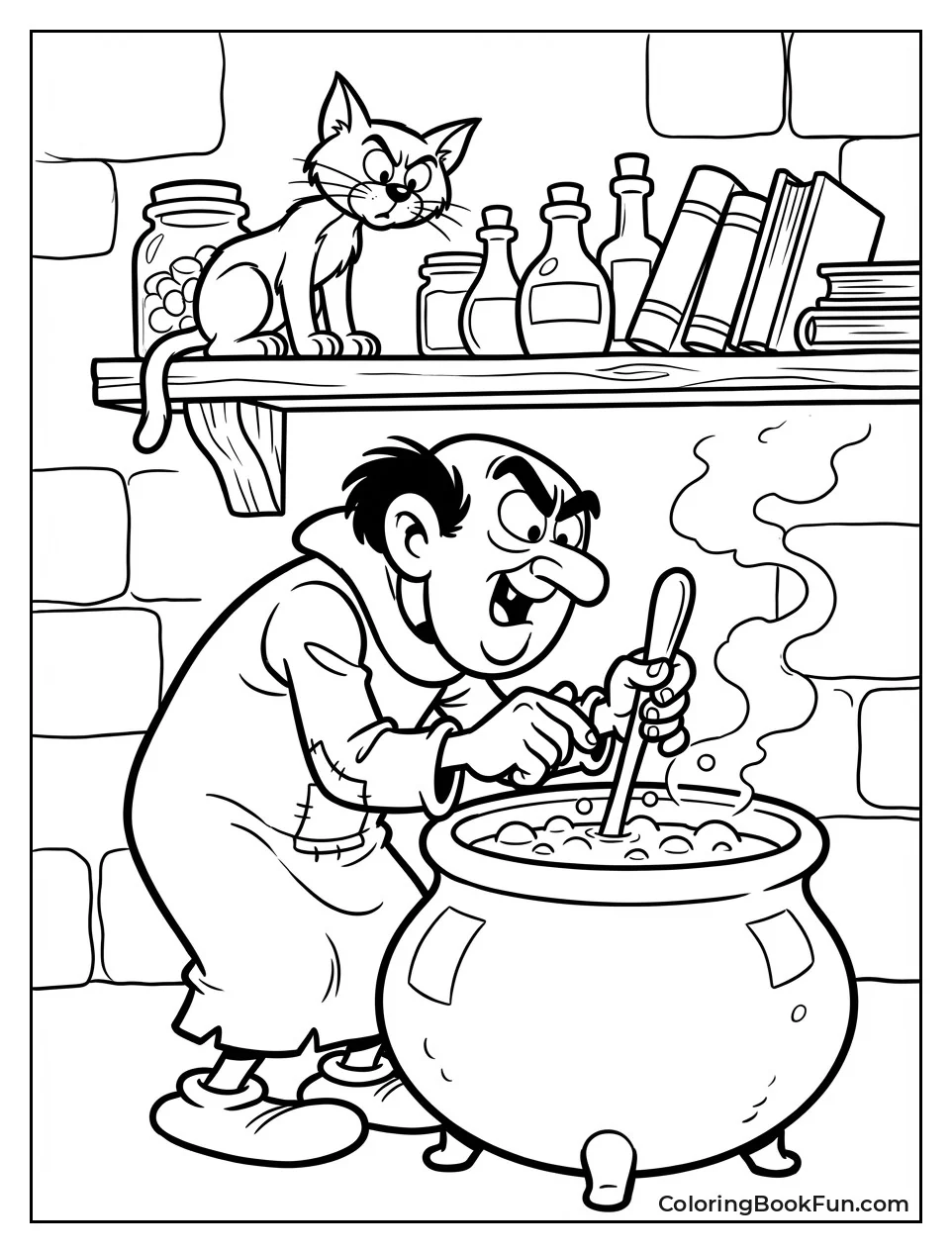 Gargamel Brews in Lab