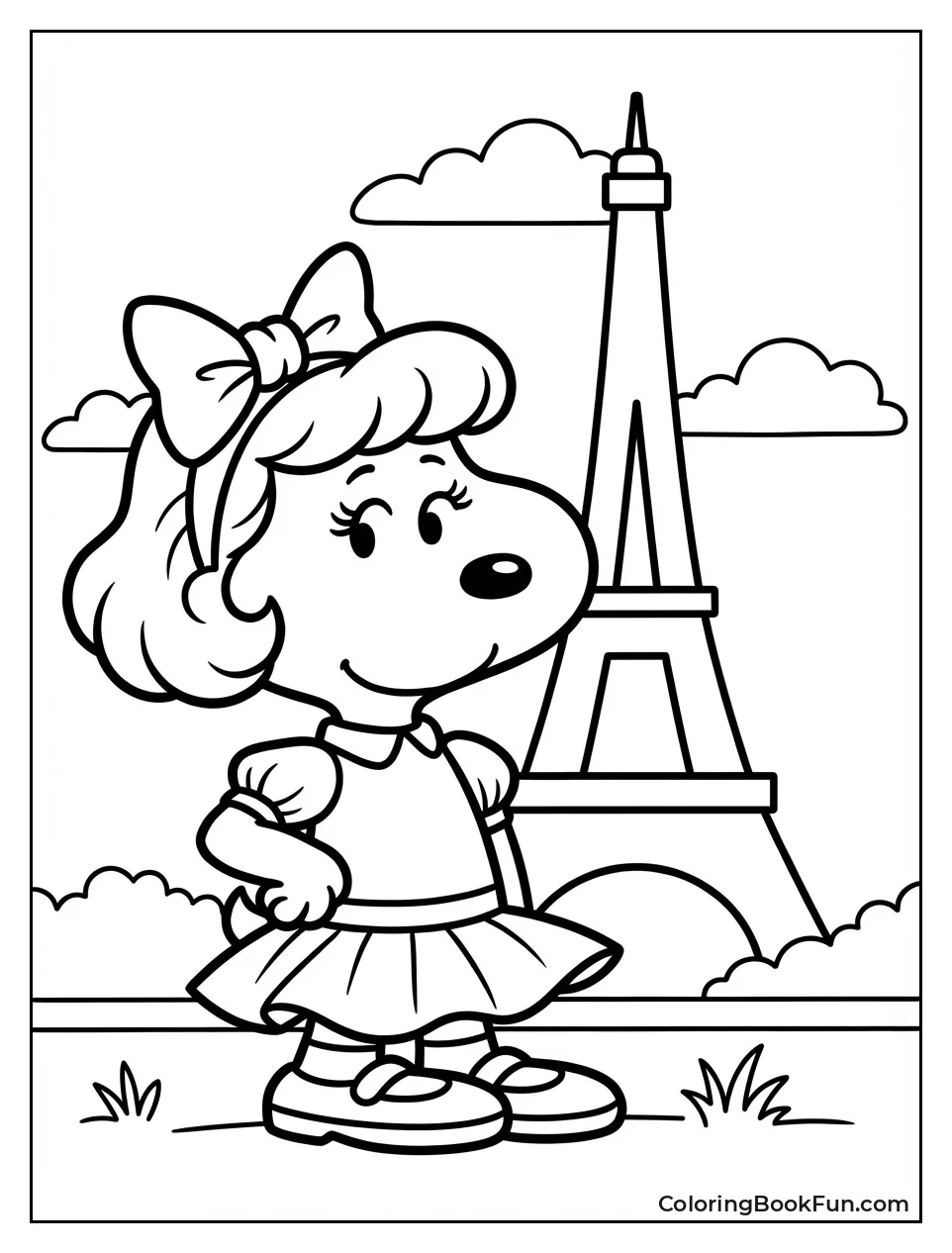 Belle Poses in Paris