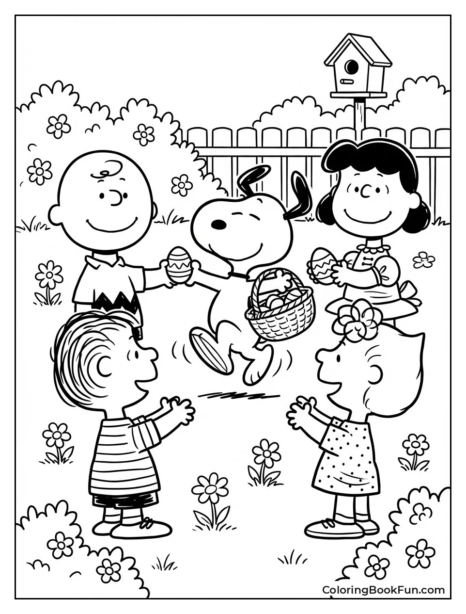 Easter Beagle Shares Eggs