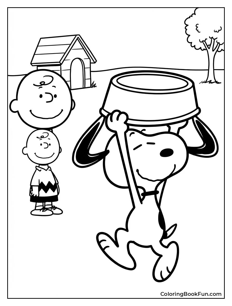 Snoopy Dances for Supper