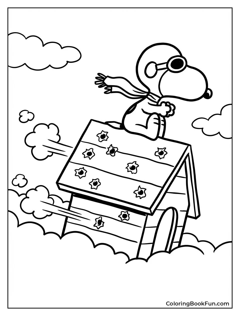 Snoopy Battles Red Baron