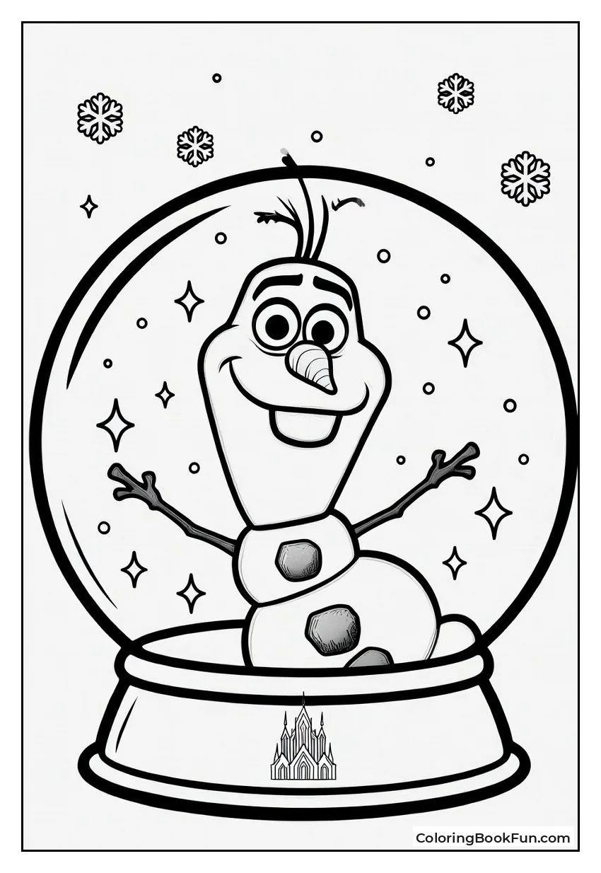 Snow Globe Olaf