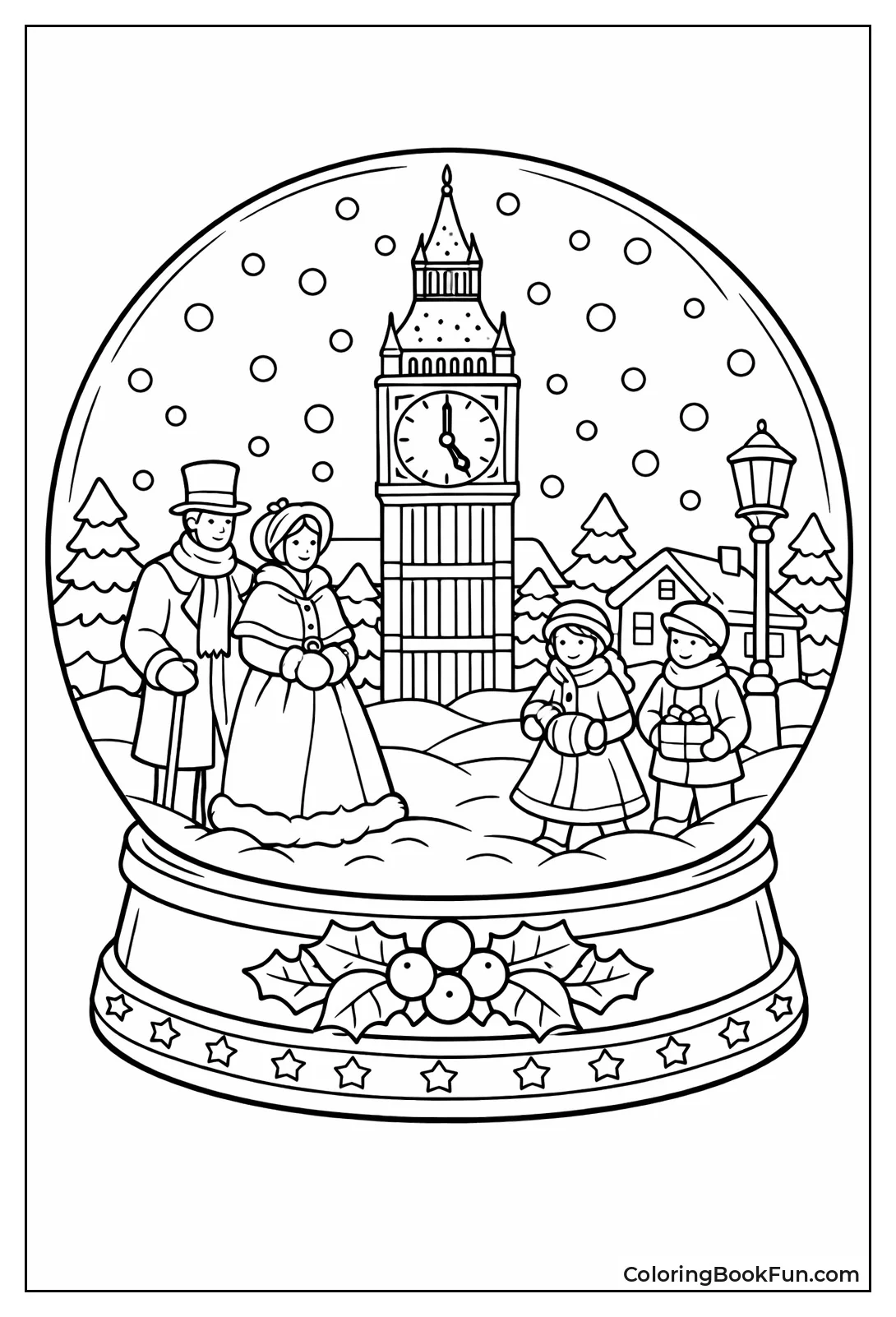 Victorians Stroll Village Square