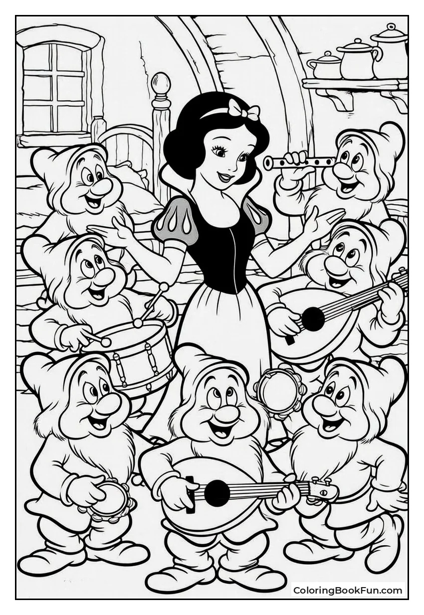 Snow White Dances with Dwarfs