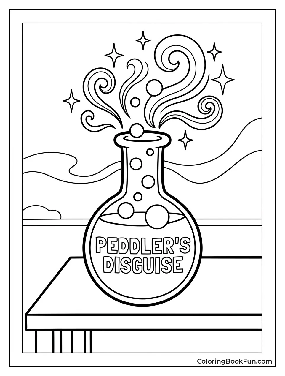 Bubbling Disguise Potion Sparks