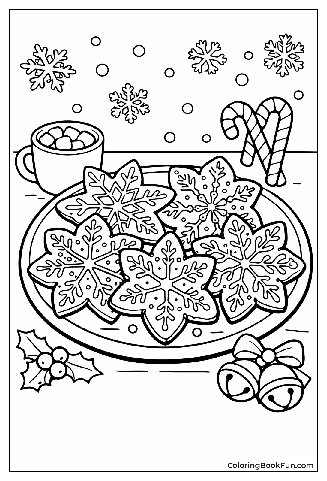 Snowflake Sugar Cookies