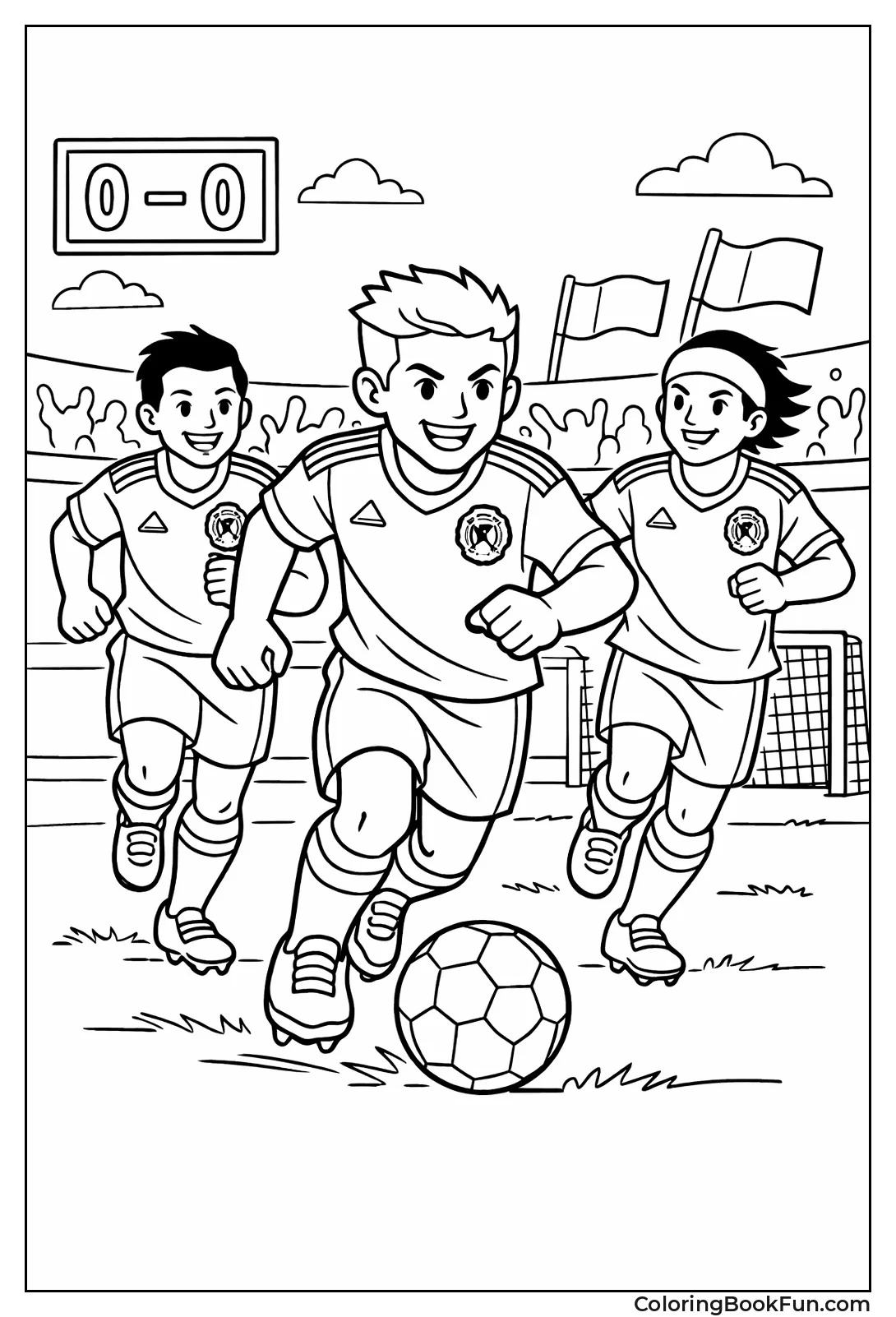 Mexico Team on Field