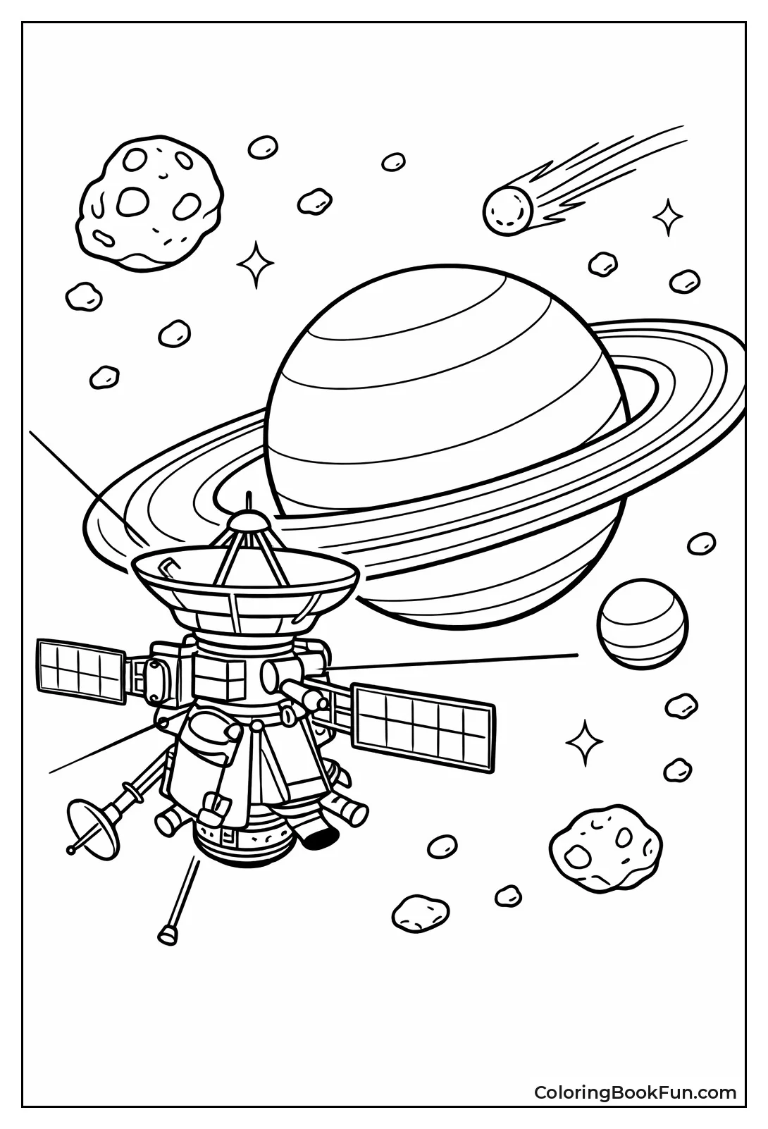 Cassini Dives Saturn Rings