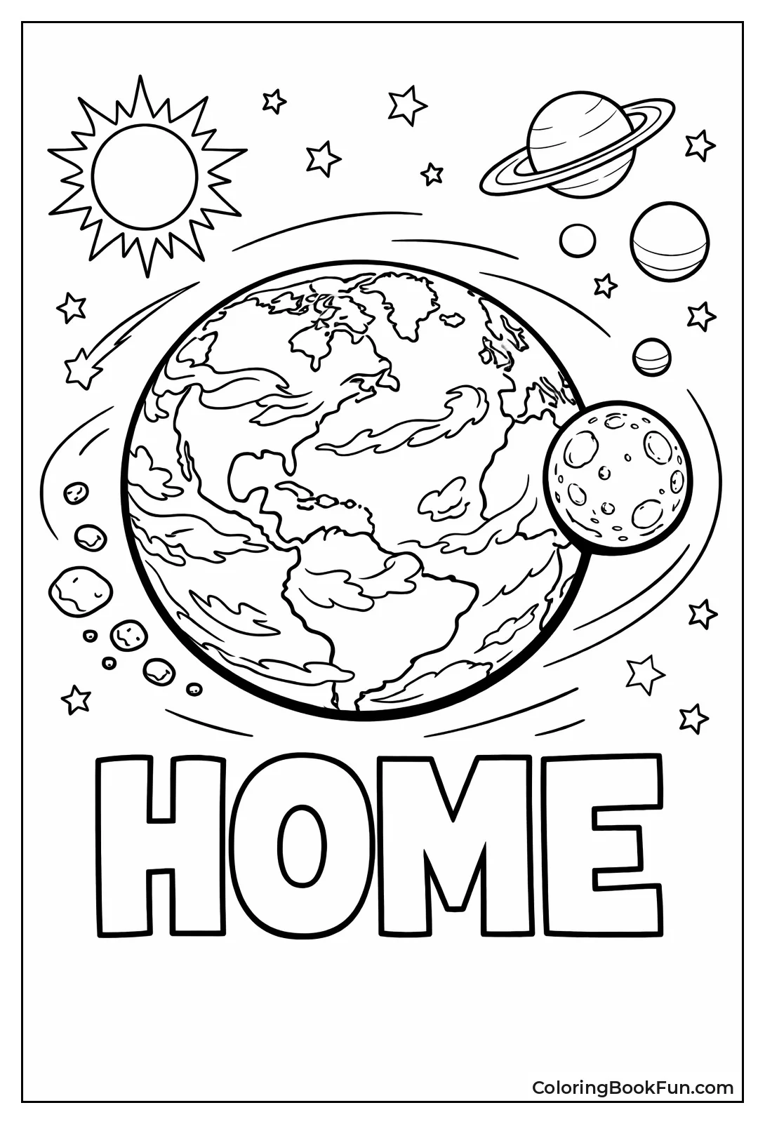 Earth and Moon Dance