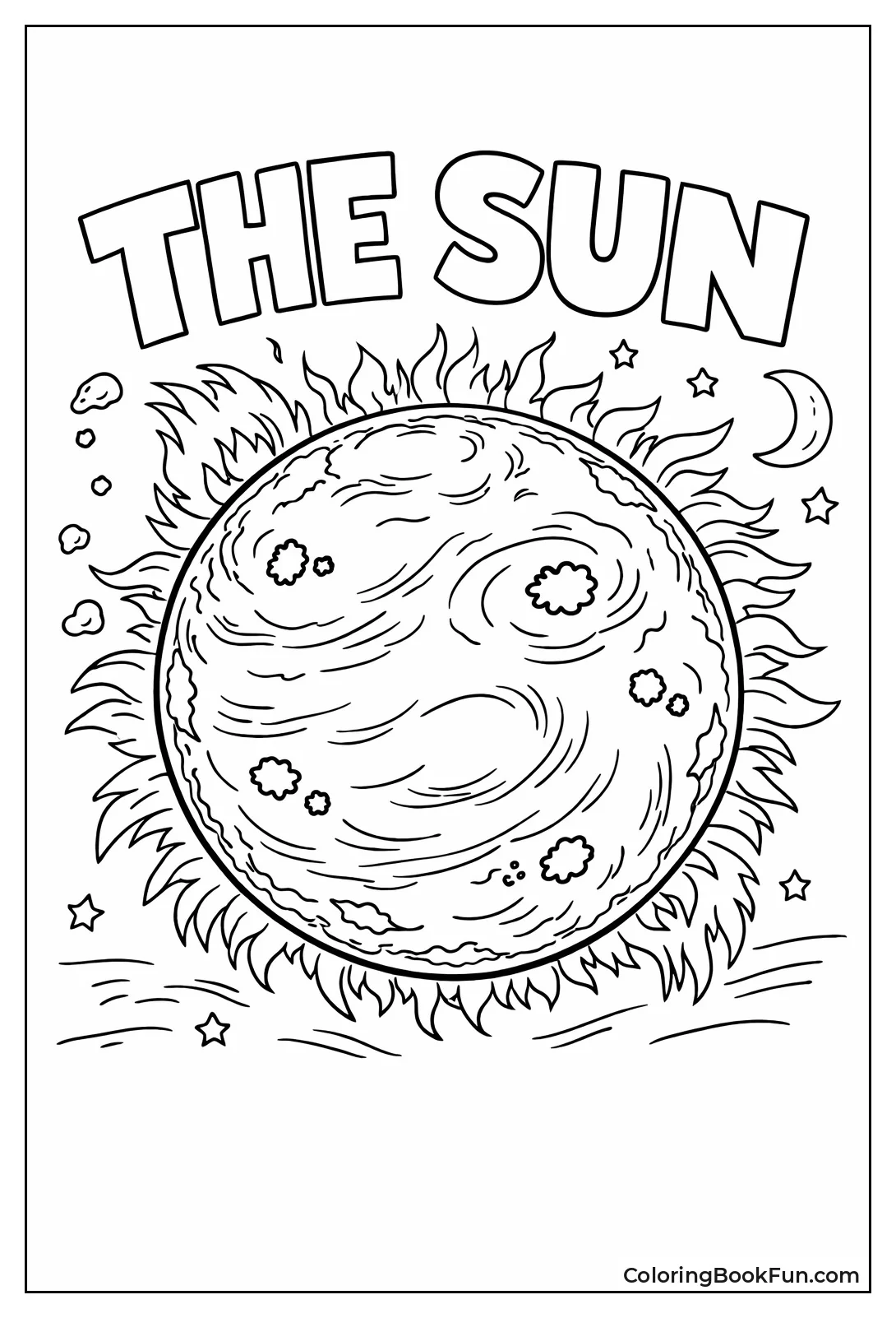 Sun's Swirling Corona Glows