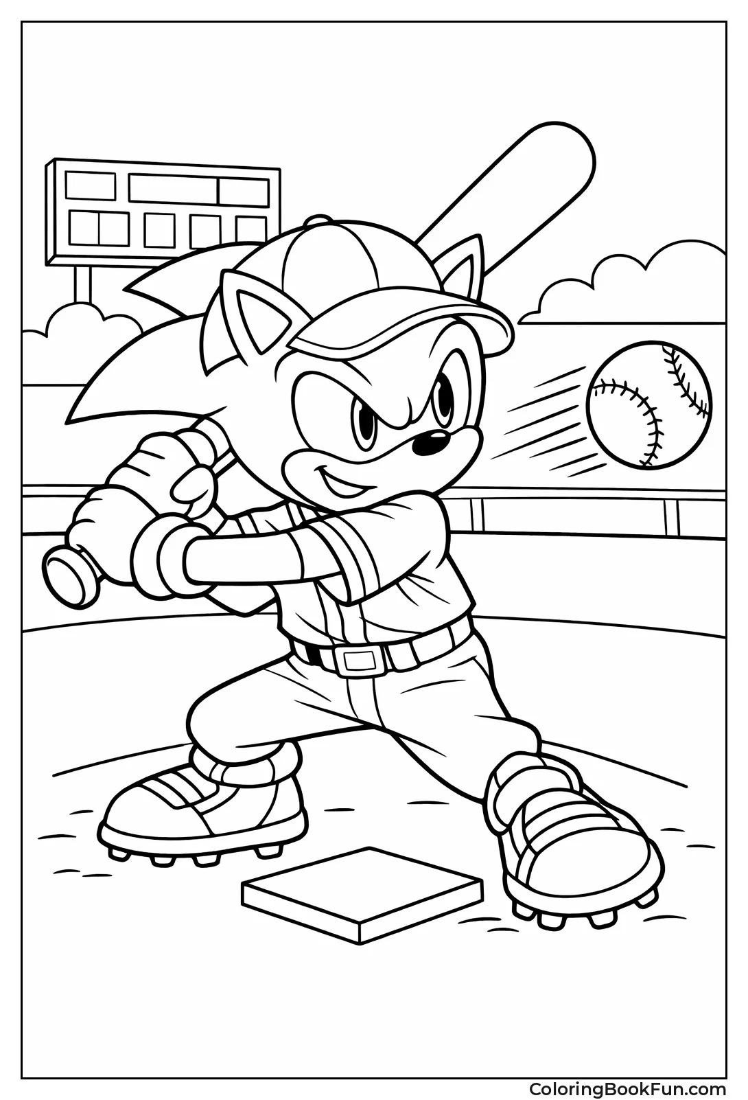 Sonic Swings Fast Bat