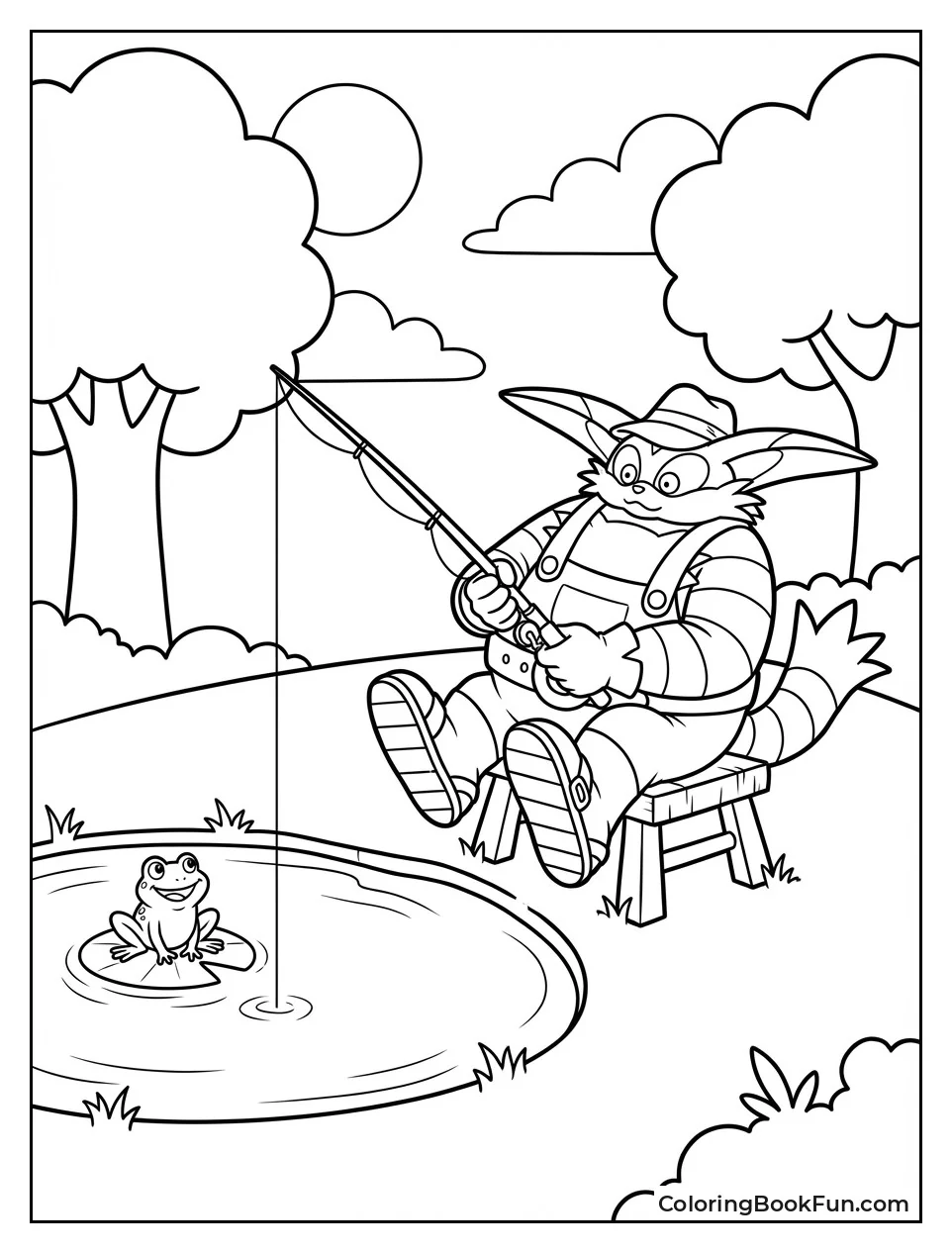 Big Fishing with Froggy