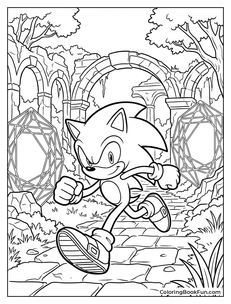 Sonic Exploring Starfall Islands