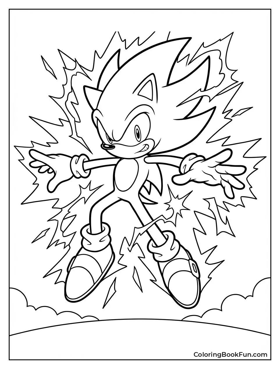 Golden Super Sonic Glow