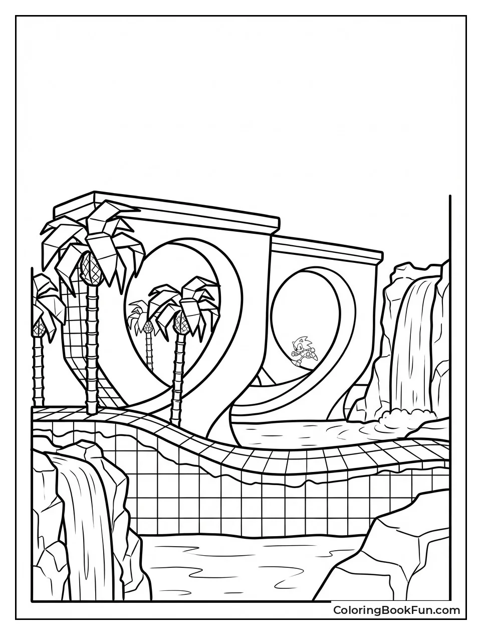 Green Hill Zone View