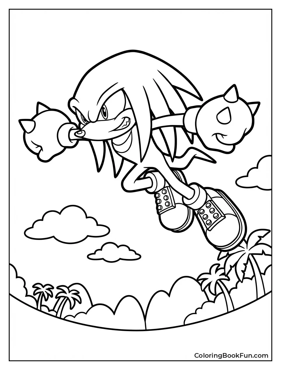 Knuckles Gliding with Fists