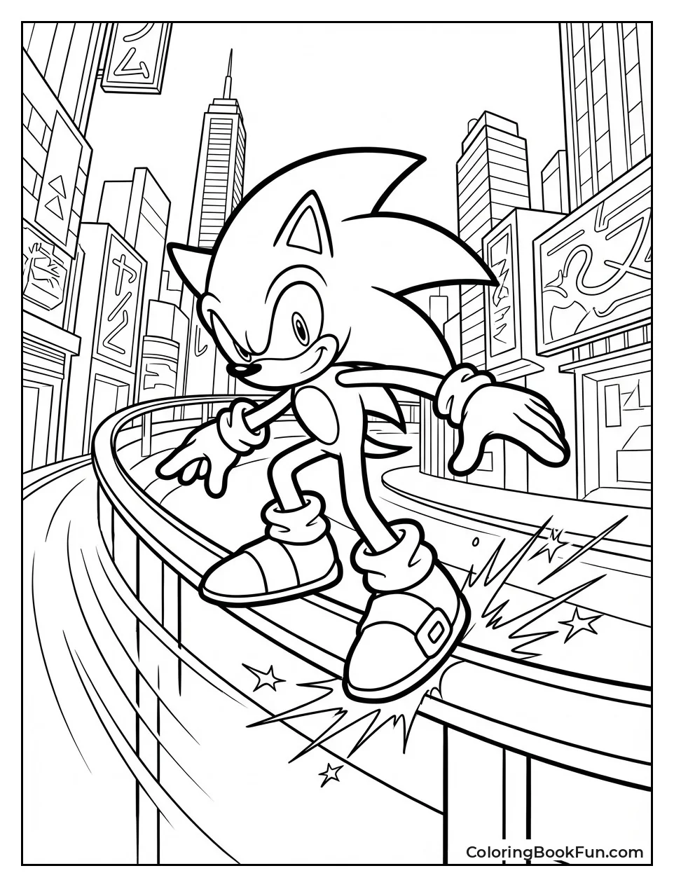 Sonic Grinding City Rails