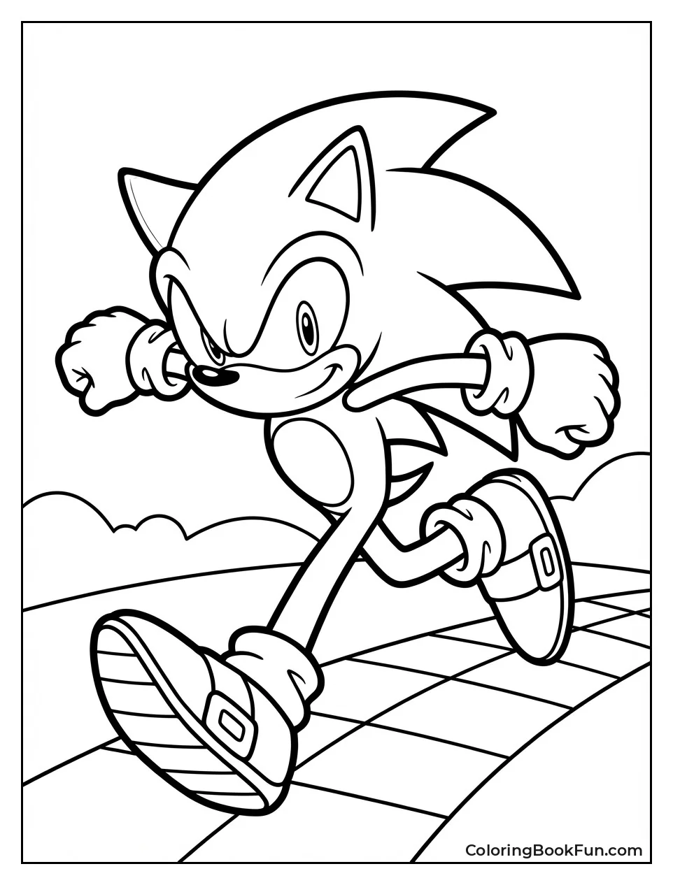 Realistic Sonic Fur Texture